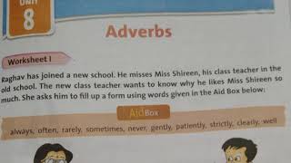 Adverbs  Class 4thPractice Book [upl. by Joselyn374]