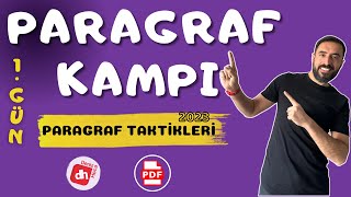 Paragraf 101 Temel Paragraf Taktikleri  PARAGRAF KAMPI  Deniz Hoca [upl. by Miett]