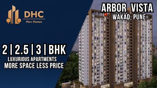 Arbor Vista at📍Wakad Pune  2 BHK  25 BHK  3 BHK Sample Flat Tour  wakad pune 2bhk india [upl. by Ahtnamas]