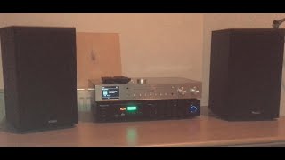 CDPlayer TechniSat DIGITRADIO 143 CD  Sunbuck AV628BT Amplifier Sound test [upl. by Ellac761]