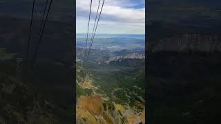 Beautiful views from the ski lift mountains nature rocks skilift travel hiking climbing [upl. by Ahidam]