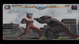 ultraman melawan monster  ultraman fighting evolution 3 [upl. by Adihsar]