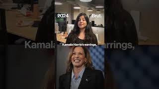 Kamala Harris sparked controversy over this accessory but was it really an earring [upl. by Annaohj]