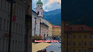 Beautiful capital of Tyrol Austria travel shortvideo shorts trending love beautiful fyp [upl. by Innavoj561]