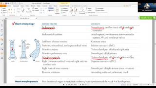 TA7 FA  CVS EMBRYOLOGY [upl. by Debra789]