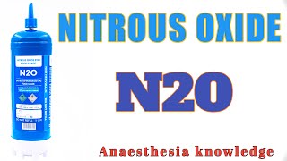 Nitrous oxide  Inhalational Anaesthetic  Mechanism of Action Anaesthesia with DOCTOR T [upl. by Nevag848]