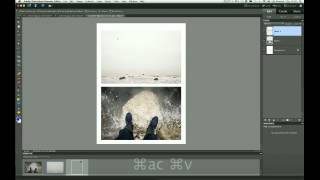 How to create a diptych in Adobe Photoshop Elements 10 [upl. by Coates]