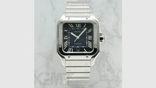 CARTIER サントス ドゥ カルティエ LM WSSA0030 [upl. by Layney70]