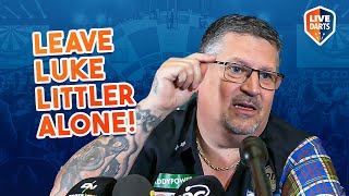 Gary Anderson UNLEASHES RANT over Luke Littler quotIf it goes tits up give yourselves pat on the backquot [upl. by Akcirehs558]