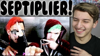 Cute Septiplier Moments Reaction Part 2  jacksepticeye and Markiplier [upl. by Adina232]