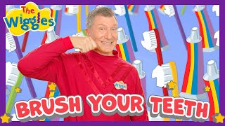 Brush Your Teeth 🪥 Kids Toothbrushing Song with The Wiggles [upl. by Otreblig3]