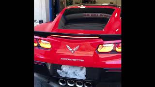 2015 Chevy Corvette Stingray w STRAIGHT PIPES MUFFLER DELETE [upl. by Nylac]