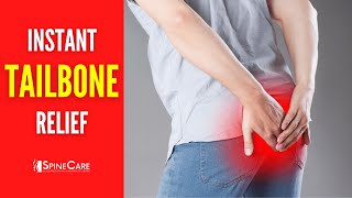 Tailbone Pain Relief IN SECONDS [upl. by Adiene]