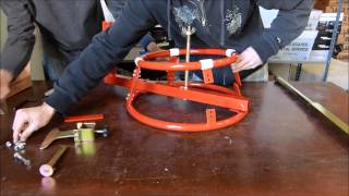 Motorcycle Tire Changer Assembly  GENSSI [upl. by Dafodil]