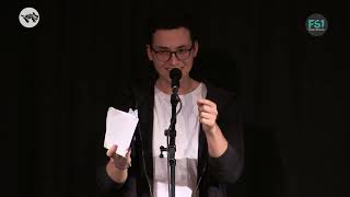 Benjamin Poliak  Part 1  U20 Poetry Slam Salzburg  FS1 [upl. by Murton]