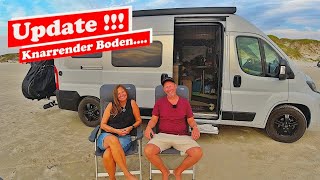 Update knarrender Boden  Dethleffs Globetrail  Wohnmobil  Kastenwagen  Fiat Ducato 8 [upl. by Fryd472]