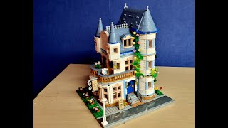 Converting Lego 42638 Friends Castle B amp B into a Modular style building [upl. by Darrick358]