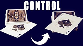 Karte nach oben zaubern mit dem Push off Second Deal Control  Karten kontrollieren Tutorial [upl. by Jeremias270]