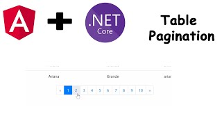 Angular 9  Table Pagination NgBootstrap [upl. by Salome]