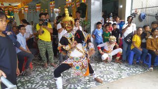 Trà Vinh 24H  Quay  Yak Rom Múa Chằn Khmer Trà Vinh [upl. by Nydia146]