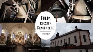 Fulda FD Die Glocken der Klosterkirche auf dem Frauenberg Turmaufnahme [upl. by Hinman]