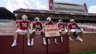 OU Football Sooners Unveil Throwback Alternate Uniforms for September 7th  Fall Camp Updates [upl. by Salina377]