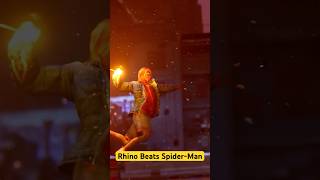 Rhino Overpowers SpiderMan  Lets Play Marvels SpiderMan Miles Morales spiderman fullgameplay [upl. by Elletnuahs711]