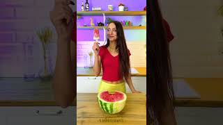 Create Healthy Watermelon Ice Cream A Cool DIY Idea 🍉🍦 shorts [upl. by Jerrie]