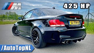 425HP BMW 1M Coupe 290kmh REVIEW on AUTOBAHN by AutoTopNL [upl. by Bruni]