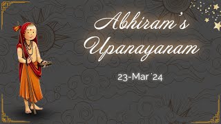 Abhiram’s Upanayanam  2024  Dallas  Texas  USA  anupamphotographyofficial [upl. by Blader8]