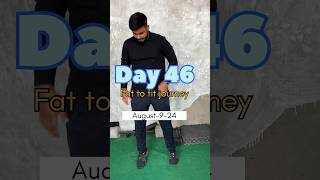 Day 46  fat to fit 60 day transformation 60daystransformation day46 [upl. by Haag573]