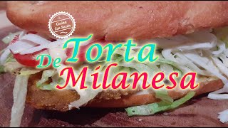 👩‍🍳Torta De Milanesa Mexicana Receta [upl. by Etnor139]