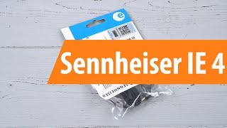 Распаковка Sennheiser IE 4  Unboxing Sennheiser IE 4 [upl. by Afnin564]