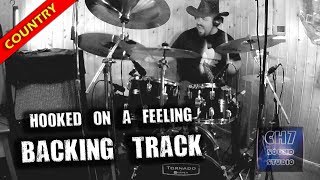 Hooked On A Feeling Country Style STUDIO BACKING TRACK [upl. by Garwood]