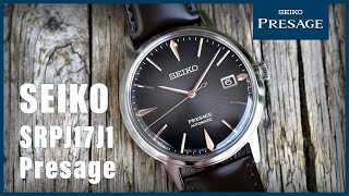 Unboxing the new  Seiko Presage SRPJ17J1 [upl. by Yentroc]