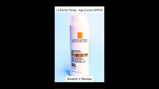 La Roche Posay  Anthelios Age Correct SPF50  Swatch  Review [upl. by Fridlund]