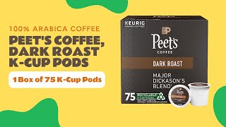 Bold Flavor Peets Dark Roast KCups shorts [upl. by Skrap]