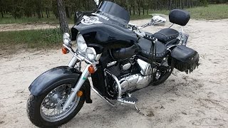 Suzuki VL 800 Intruder Volusia 2002 Обзор Сузуки Интрудер [upl. by Ahsinuq]