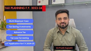 Year end Tax Planning 31032024 Beneficial for all Assessees ITax amp GST  Tax Harvesting [upl. by Pesek]