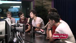 One Direction on Radio Disney  Favorite Bands and more  Radio Disney [upl. by Agem]