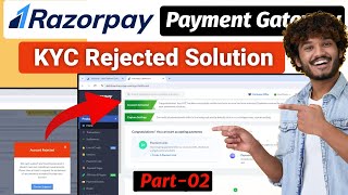 Razorpay Reject Solution  Razorpay KYC Under Review Verification Process  Payment Gateway KYC 2024 [upl. by Anuhsal]