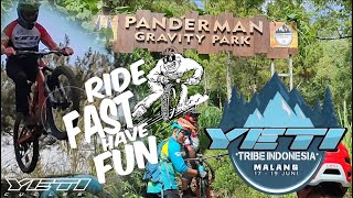 YETI CYCLES I YETI TRIBE INDONESIA 3rd SERIES PANDERMAN GRAVITY PARK [upl. by Ajnat]