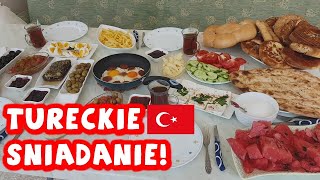 TURECKIE ŚNIADANIE🍳Jak wygląda typowe tureckie śniadanie😍 Furkan Na Wakacjach🇹🇷 [upl. by Oicul]