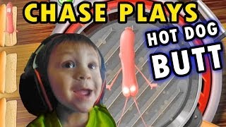 Chase plays quotHot Dog Buttquot  2 Player Flappy Bird 2 Yr Old Face Cam [upl. by Trbor263]