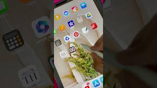 Flip clock screensaver for ipad 💻 ipad ipadair shorts youtubeshorts viral viralvideo apple [upl. by Selmner]