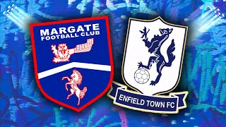 HIGHLIGHTS  LEAGUE  Margate FC v Enfield Town FC  24th September 2022 [upl. by Claman]