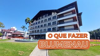 O QUE FAZER EM BLUMENAU VILA GERMÂNICA E CENTRO HISTÓRICO [upl. by Arelc]