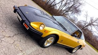 1980 Datsun 280 ZX 10 Anniversary Nissan RETRO DRIVE REVIEW ClassicCarWeek 2015 [upl. by Reffinnej637]