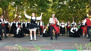 Rancho folclórico de S Maria MoreiraNa Feira do Alvarinho Monção 2019 [upl. by Paluas]