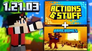 Action amp Stuff  Barebones Minecraft Trailer Recreacion 12103 MINECRAFT como en los TRAILERS [upl. by Dielu]